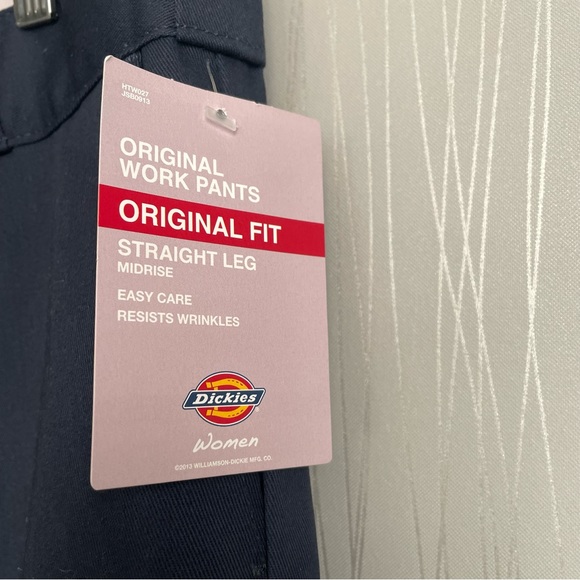 Dickies 774 Women’s Work Pants Navy Blue Size 10 Petite NEW - Picture 5 of 9